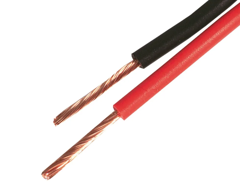 RKUB Lavspenningskabel OFC 0,75 mm² Svart