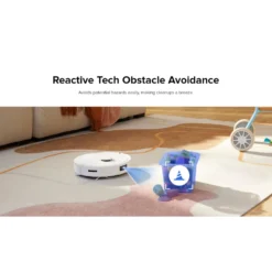 Roborock Q8 Max+ Helautomatisk robotstøvsuger Hvit