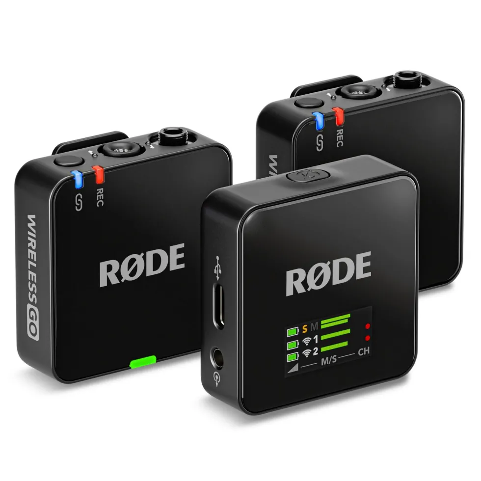 Rode Wireless GO Gen 3 Trådløst mikrofonsystem