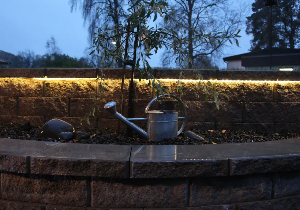 Ropelight Flex Lysslange 216 LED Varmhvit
