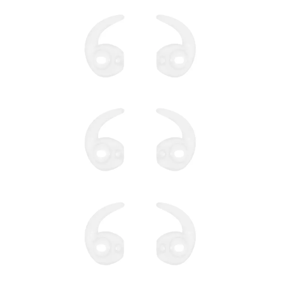 Roxcore Ørekroker for Airpods (Gen 1 & 2, 2017/2019) 3-pk.