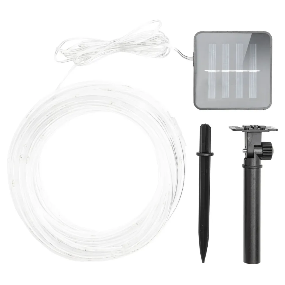 Rubicson Solcelledrevet lyslenke 75 LED 7,5 m
