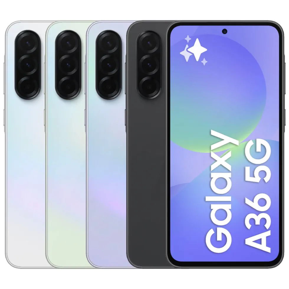 Samsung Galaxy A36 5G 128 GB Hvit