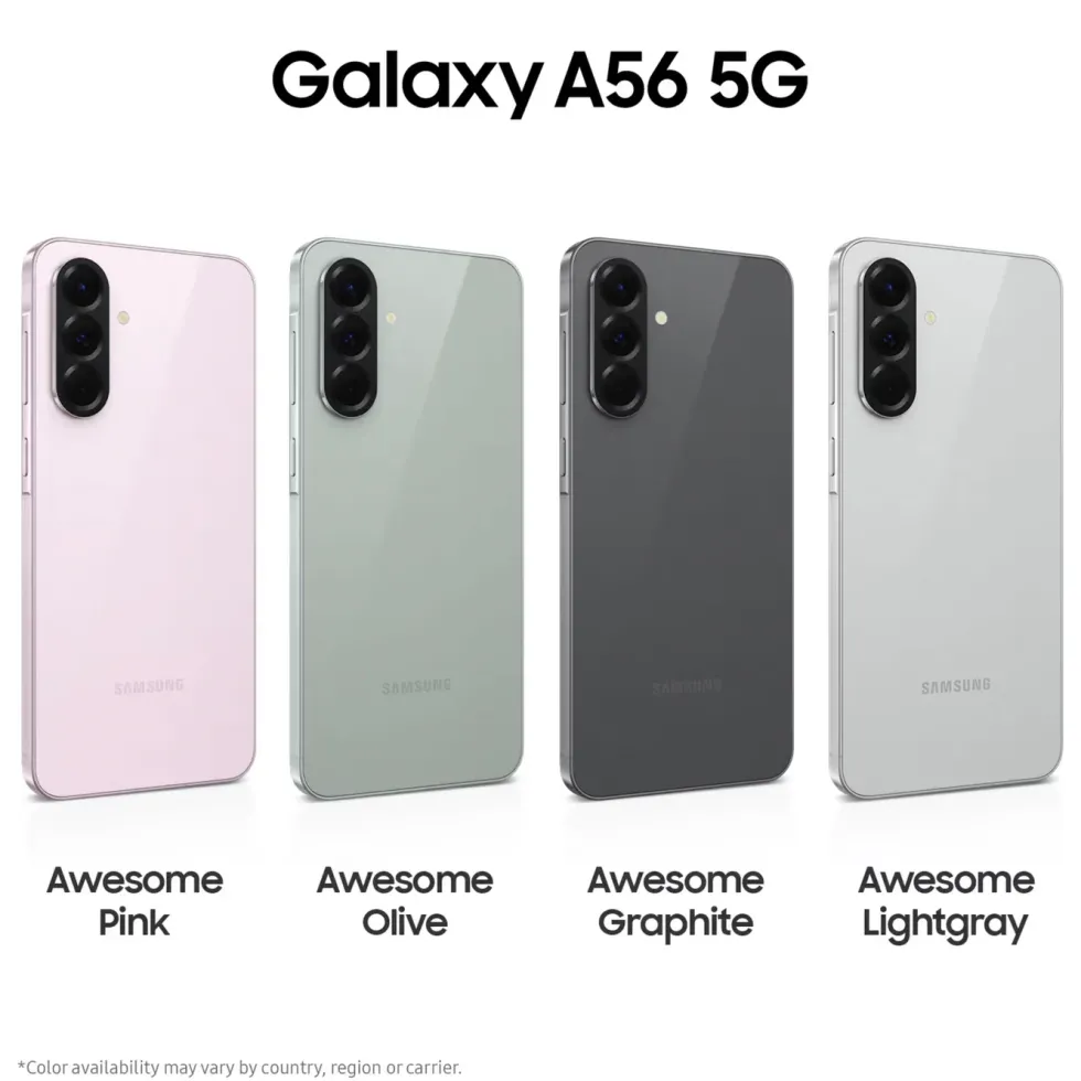Samsung Galaxy A56 5G 128GB Lysegrå