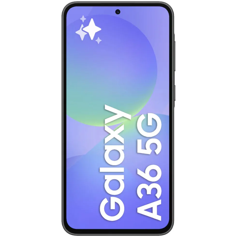 Samsung Galaxy A36 5G 128 GB Svart