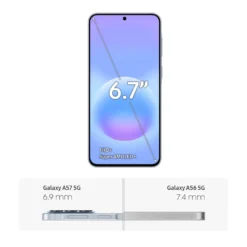 Samsung Galaxy A57 5G Isblå