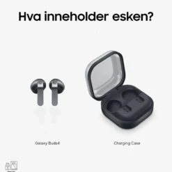 Samsung Galaxy Buds4 Svart