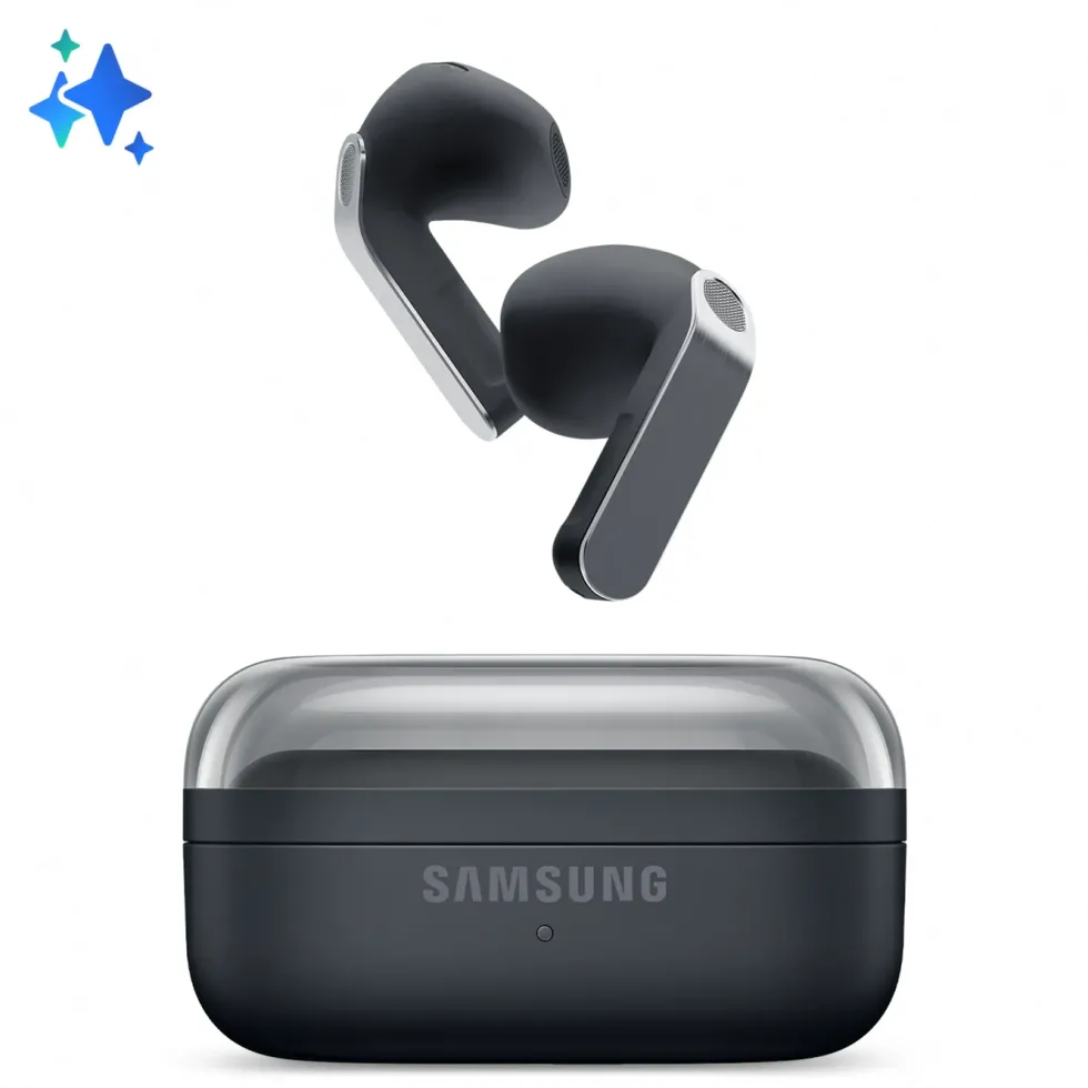 Samsung Galaxy Buds4 Svart
