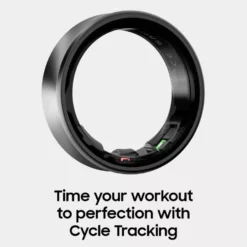 Samsung Galaxy Ring - Titanium Black Størrelse 10