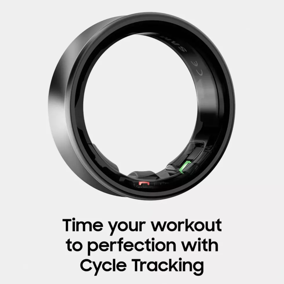 Samsung Galaxy Ring - Titanium Black Størrelse 10