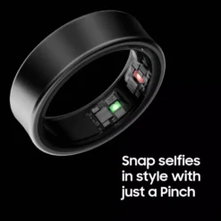 Samsung Galaxy Ring - Titanium Black Størrelse 10