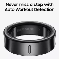 Samsung Galaxy Ring - Titanium Black Størrelse 10