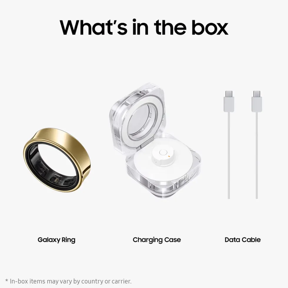 Samsung Galaxy Ring - Titanium Gold Størrelse 10