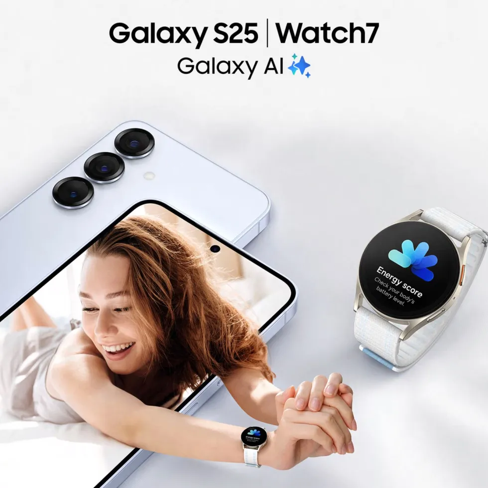 Samsung Galaxy S25 128 GB Sølv
