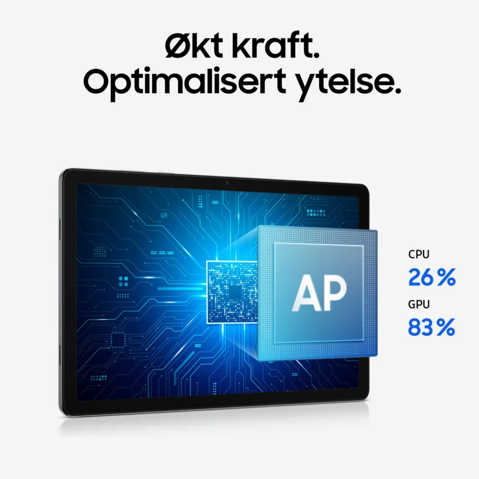 Samsung Galaxy Tab A11+ 11" nettbrett Wi-Fi 128 GB