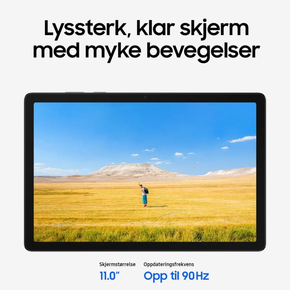 Samsung Galaxy Tab A11+ 11" nettbrett 5G 256 GB