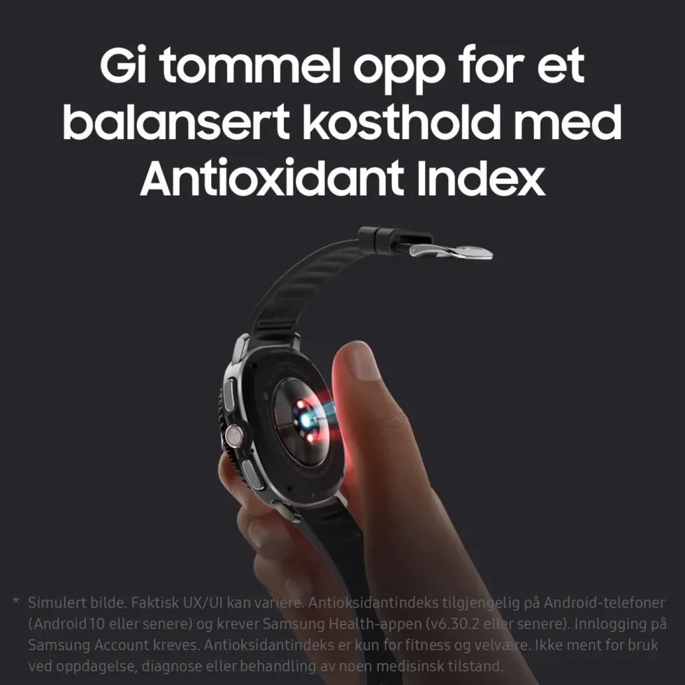 Samsung Galaxy Watch8 Classic 46mm Bluetooth Hvit
