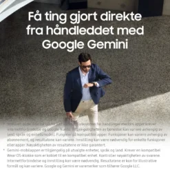 Samsung Galaxy Watch8 Classic 46mm Bluetooth Hvit