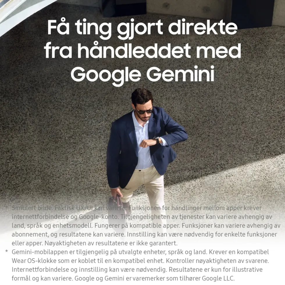 Samsung Galaxy Watch8 Classic 46mm Bluetooth Hvit
