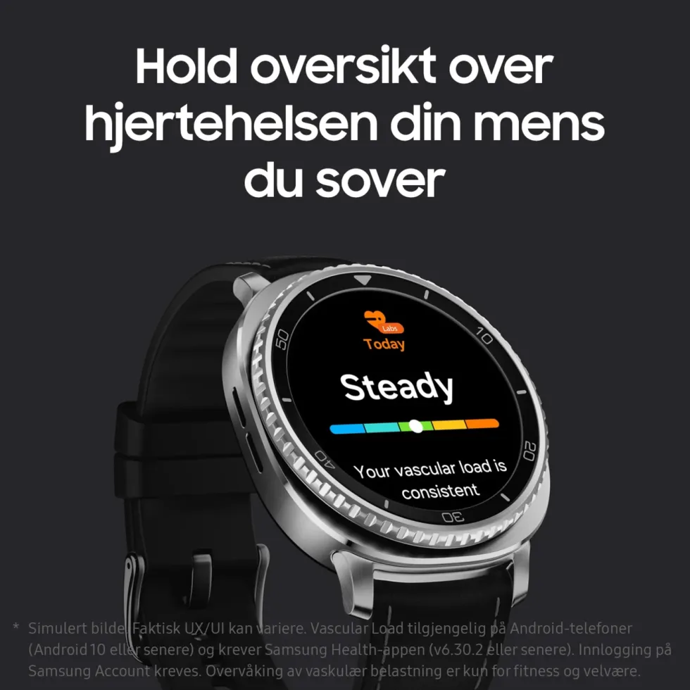 Samsung Galaxy Watch8 Classic 46mm Bluetooth Hvit