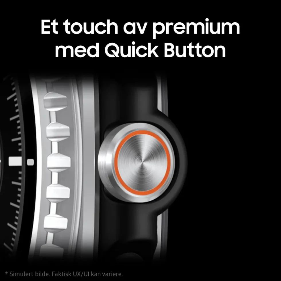 Samsung Galaxy Watch8 Classic 46mm Bluetooth + 4G Hvit