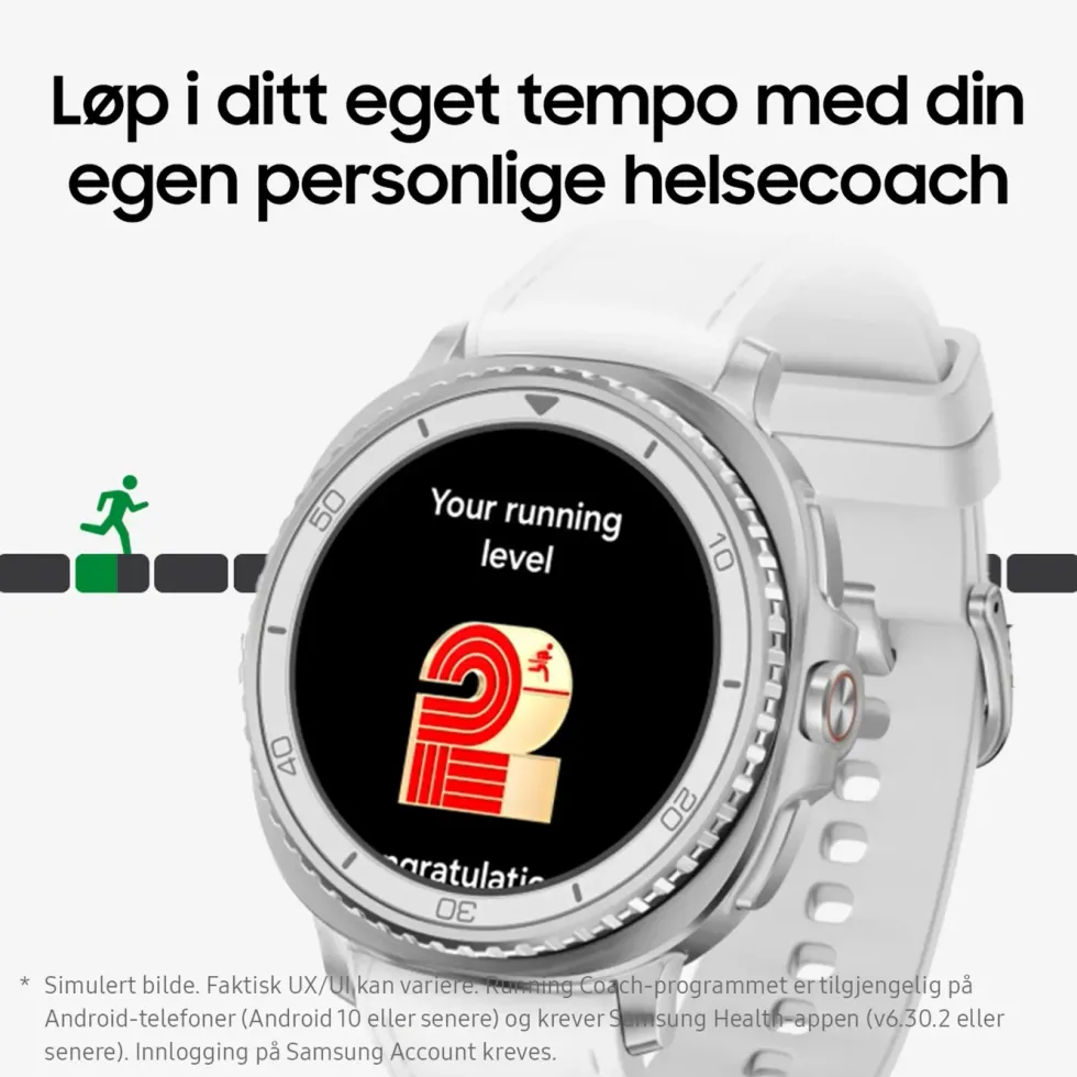 Samsung Galaxy Watch8 Classic 46mm Bluetooth + 4G Hvit