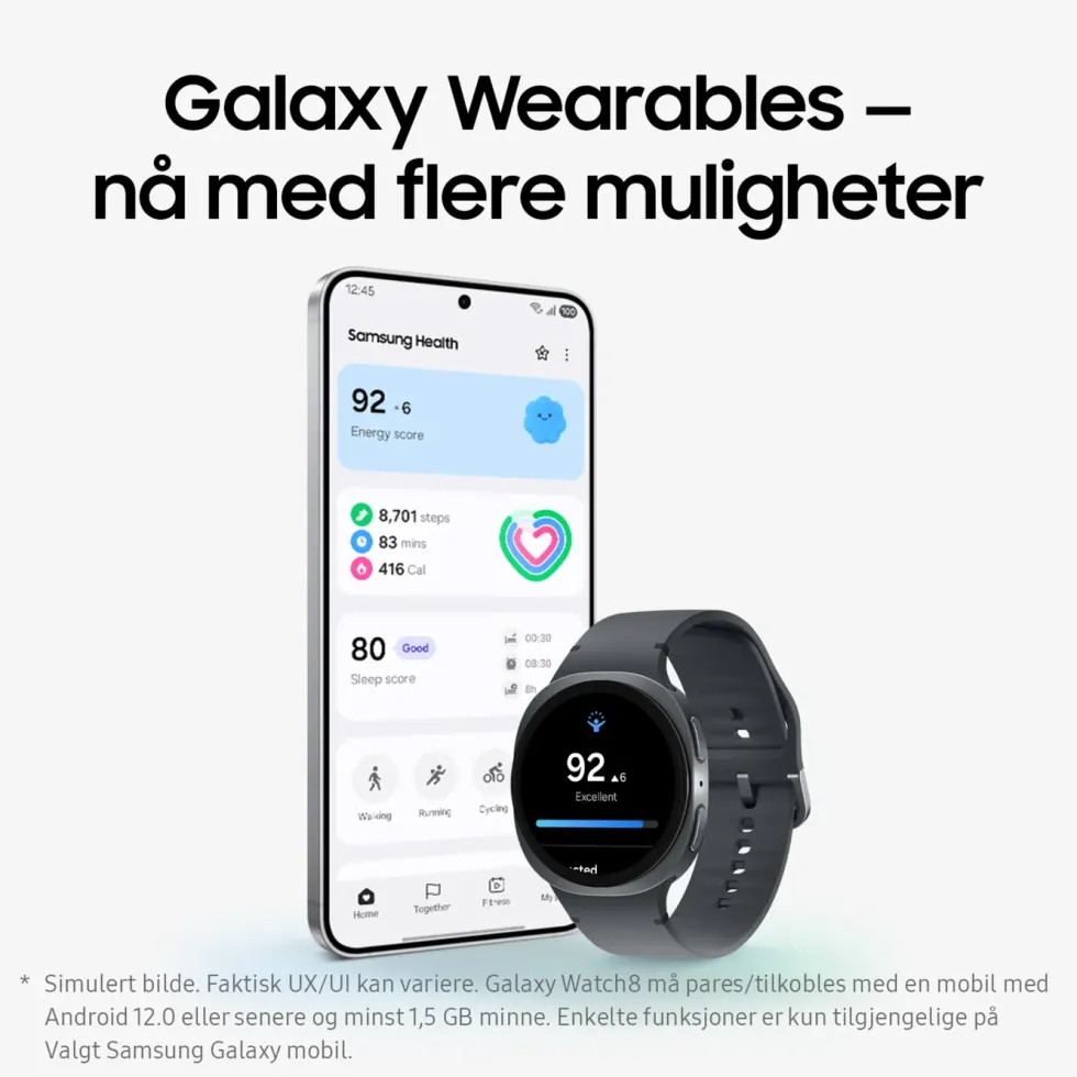 Samsung Galaxy Watch8 44mm Bluetooth Silver