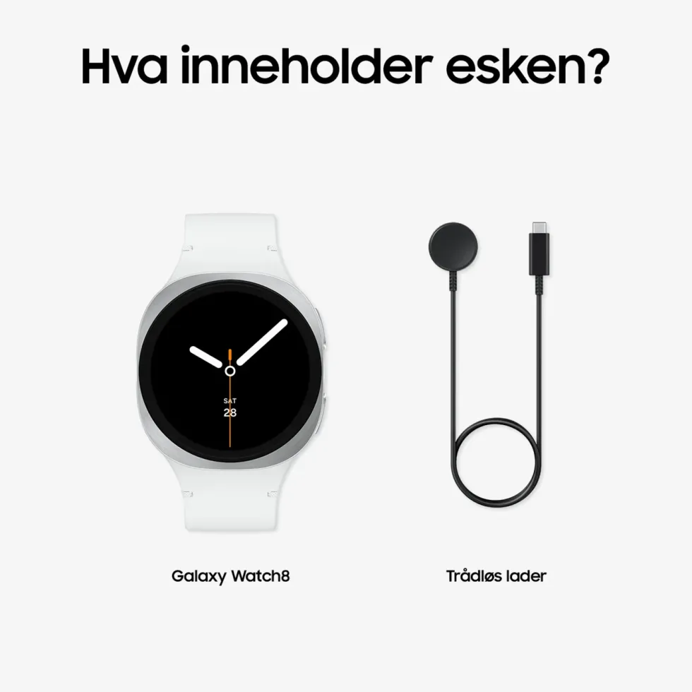 Samsung Galaxy Watch8 40mm Bluetooth + 4G Silver