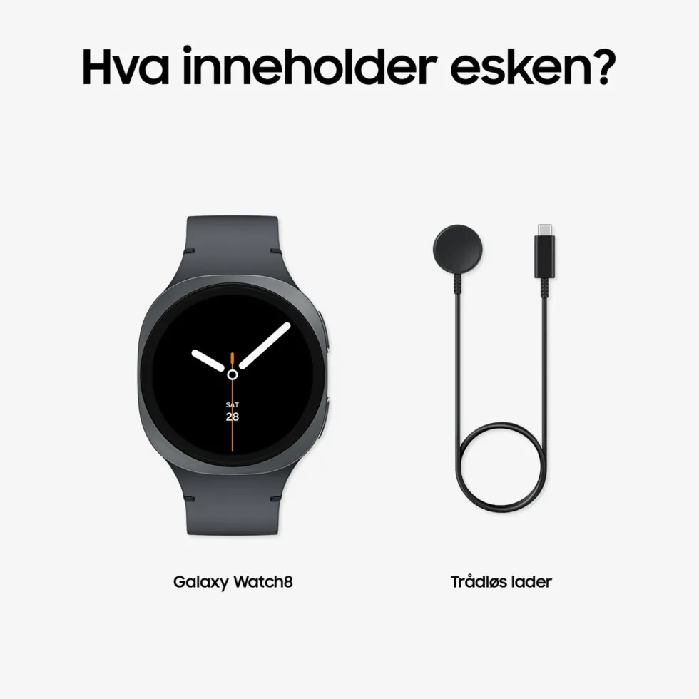 Samsung Galaxy Watch8 40mm Bluetooth + 4G Graphite