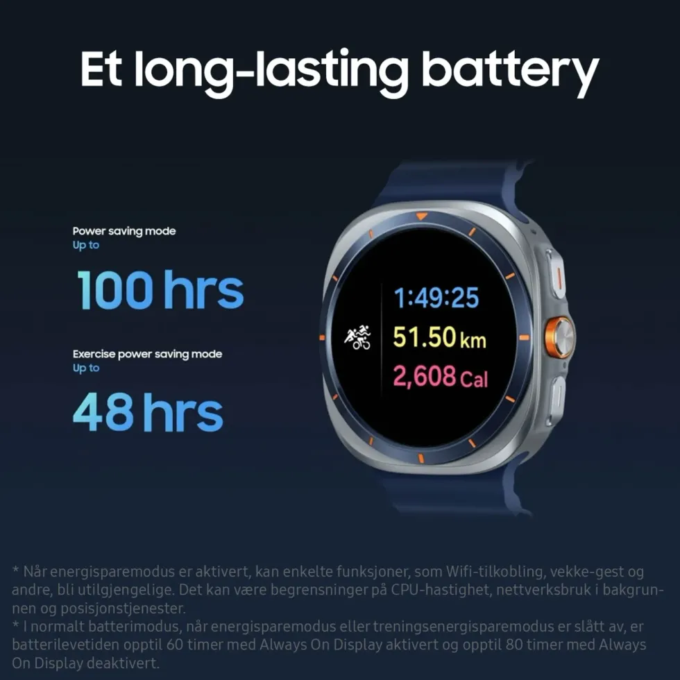 Samsung Galaxy Watch Ultra (2025) 47 mm LTE Titanium Silver