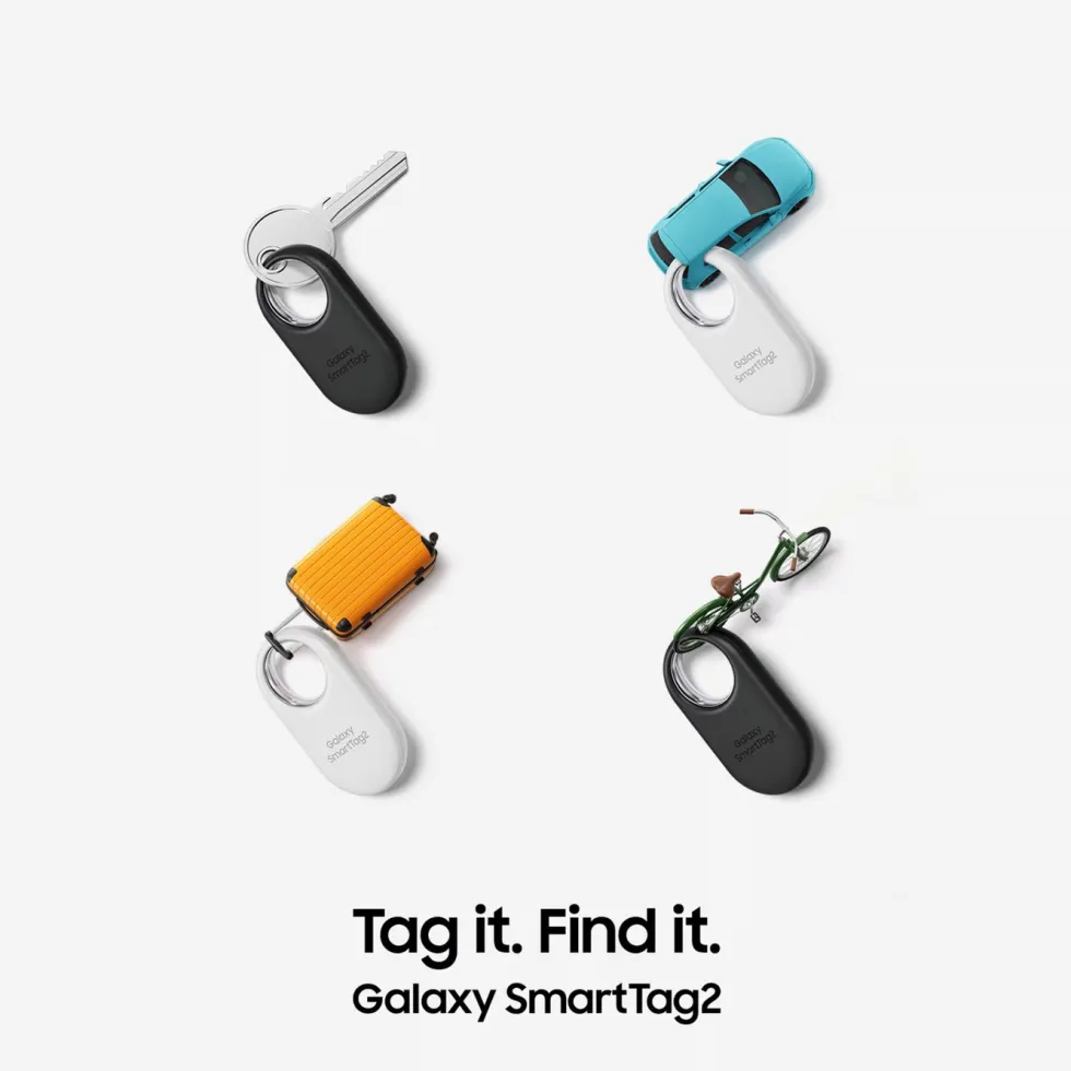 Samsung SmartTag2 Hvit