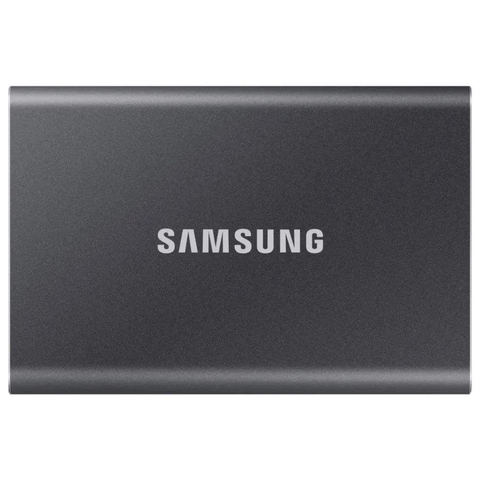 Samsung T7 Ekstern SSD-disk 1 TB Grå