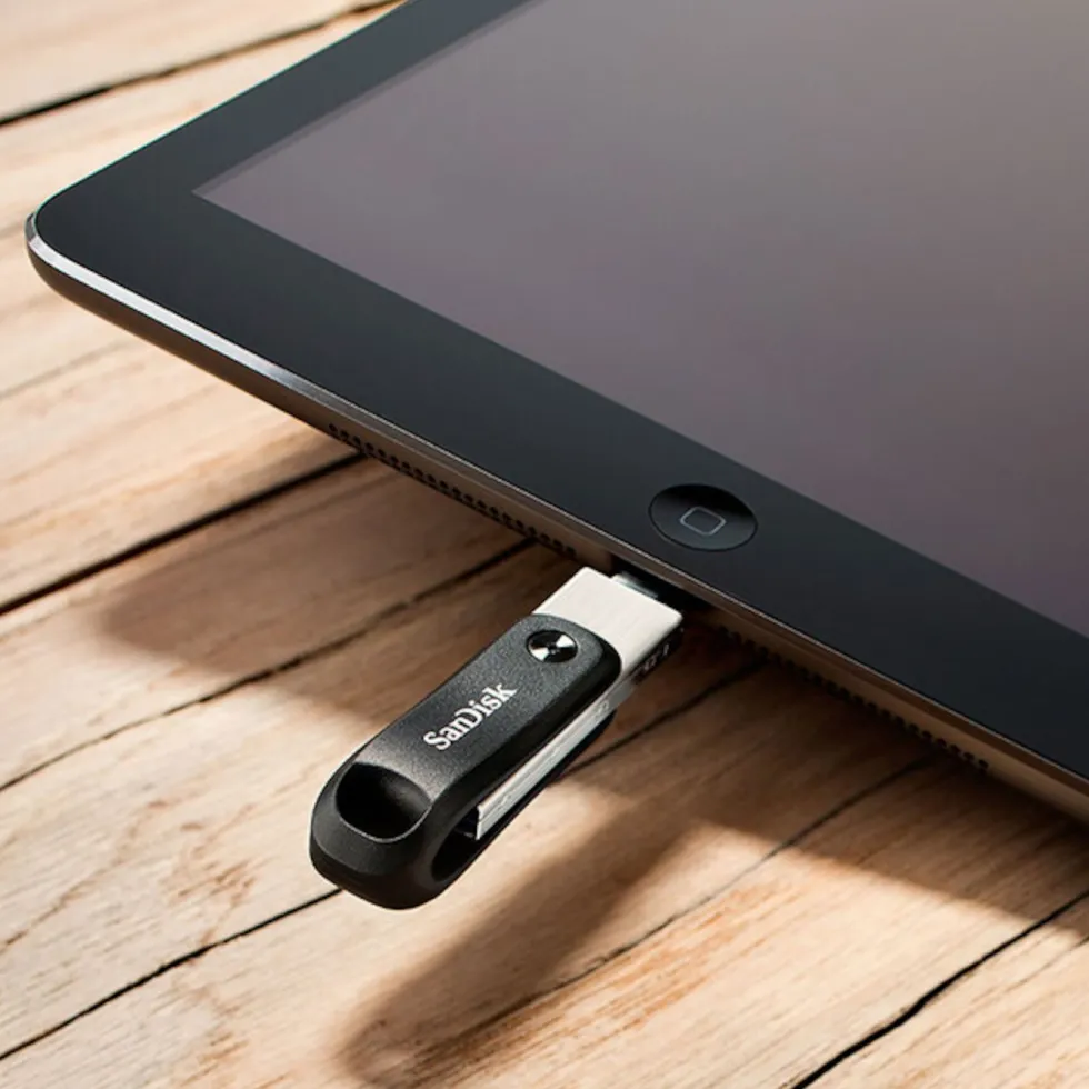 Sandisk iXpand Go USB-minne med Lightning-kontakt 256 GB