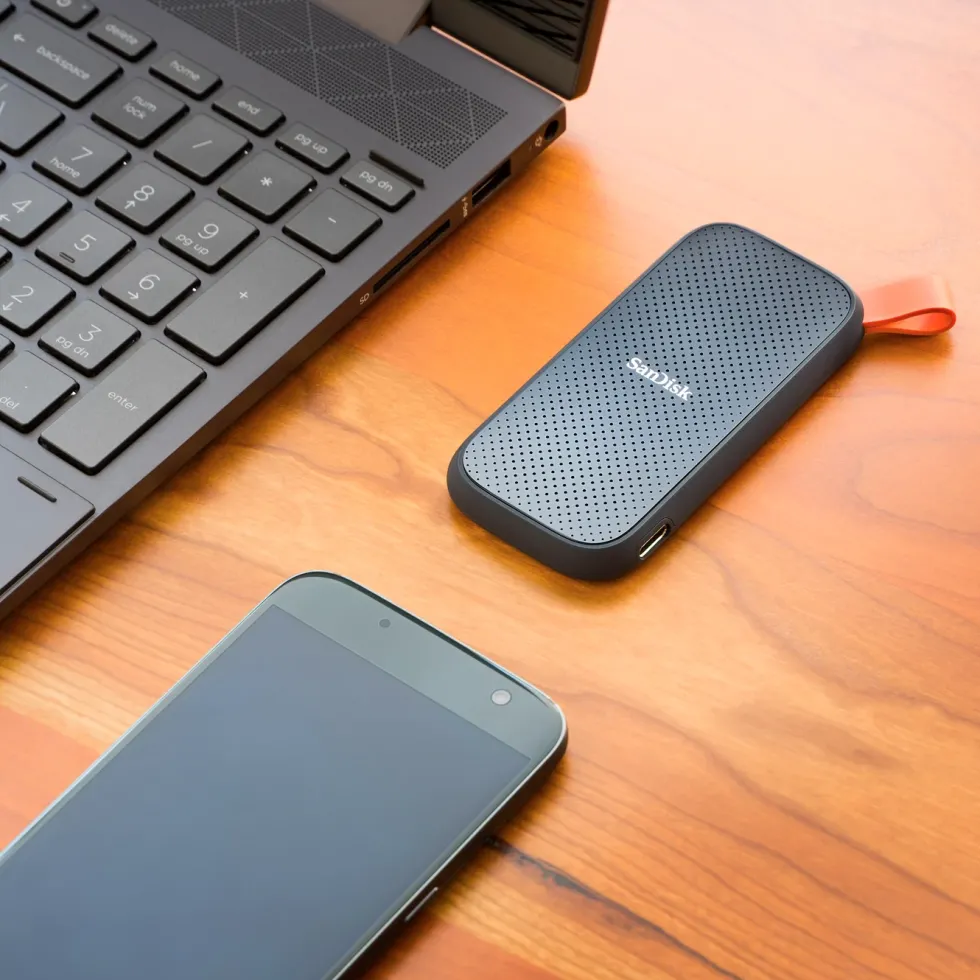 Sandisk Portabel SSD-harddisk 1 TB