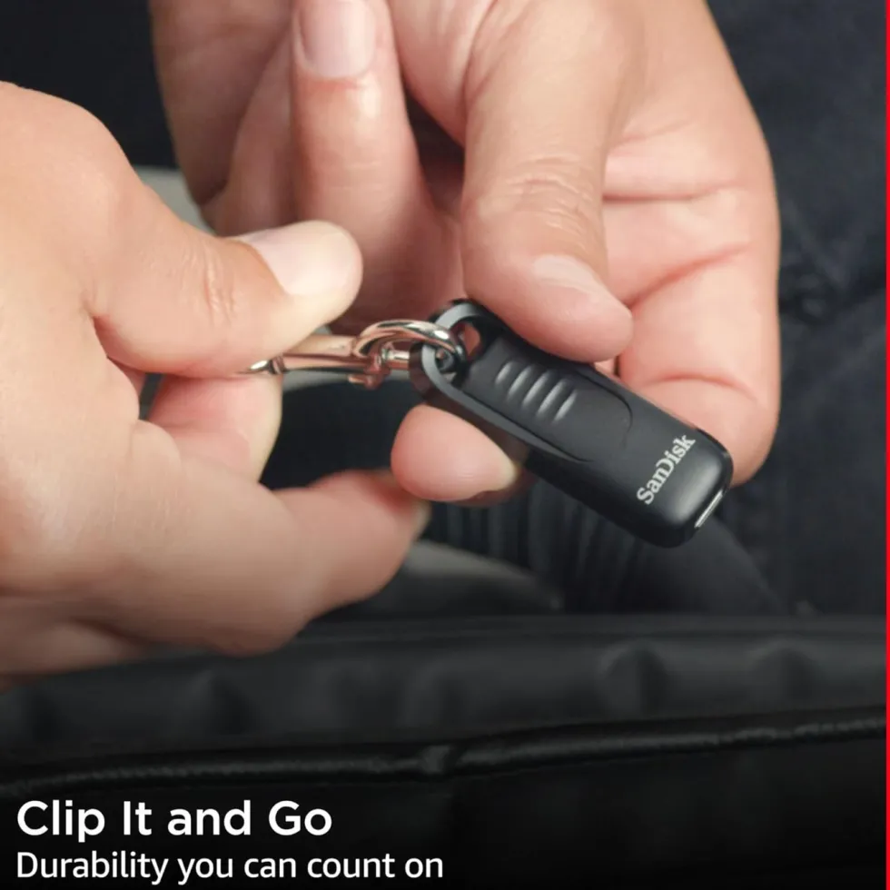 Sandisk Ultra Slider USB-minne med USB-C 128 GB