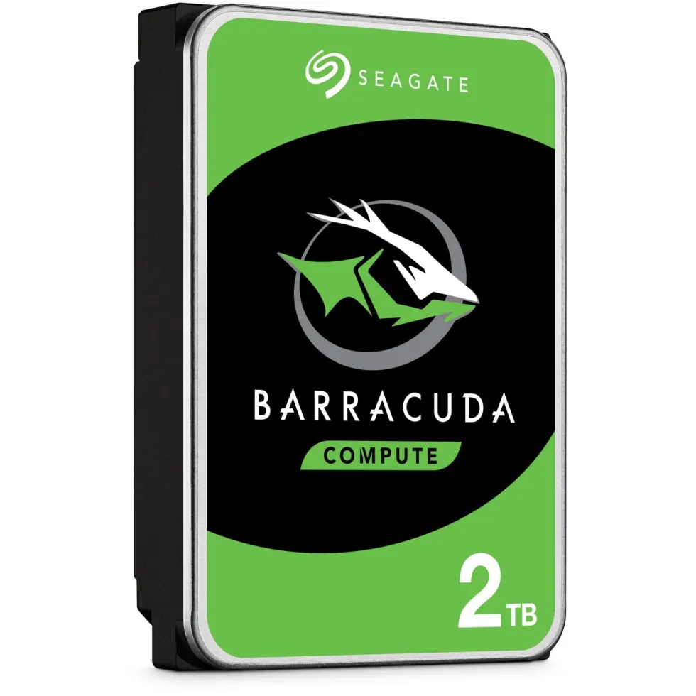 Seagate Barracuda Desktop Intern harddisk 3,5" 2 TB