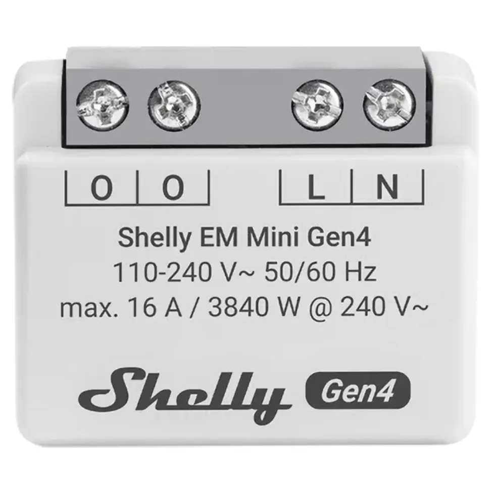 Shelly EM Mini Gen4 smart energimåler