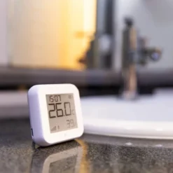 Shelly H&T Gen 3 Termometer og hygrometer Hvit