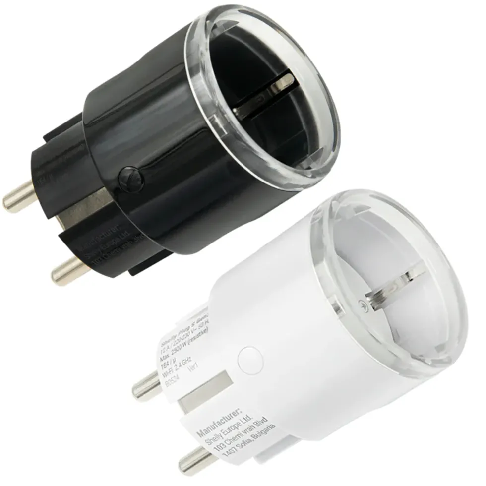 Shelly Plug S Gen3 smart kontakt Hvit