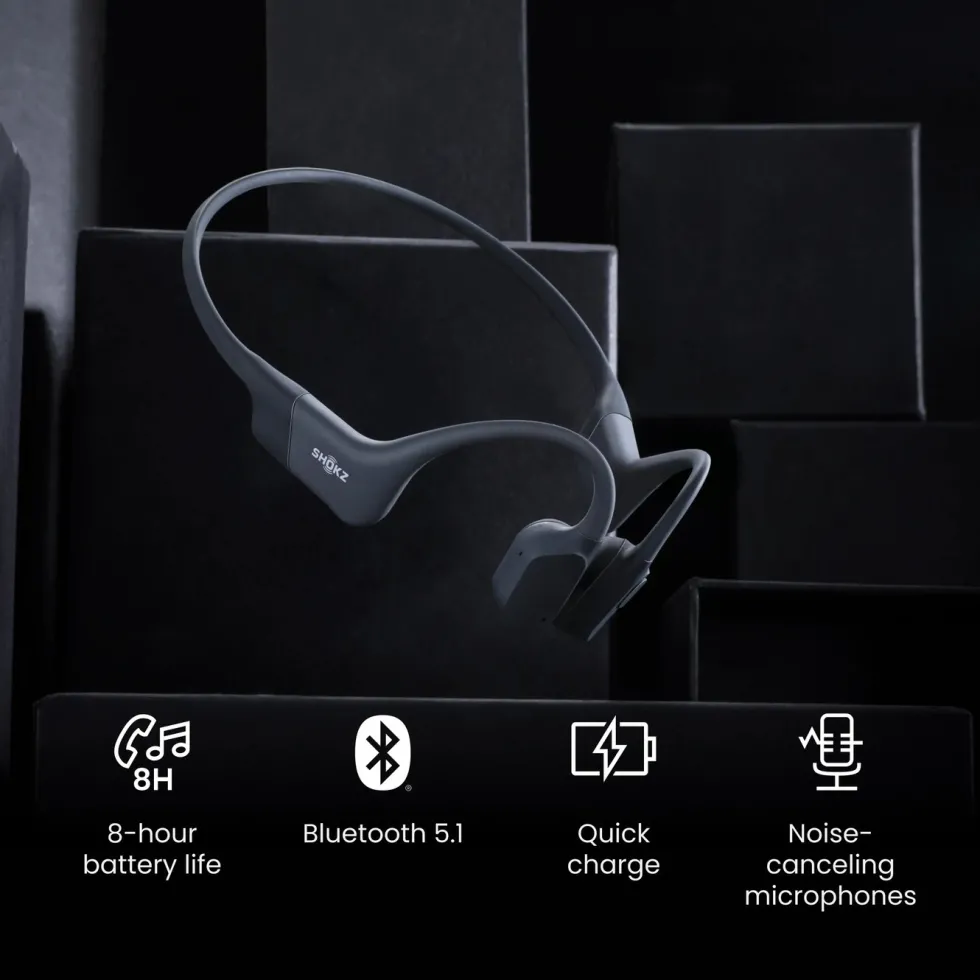 Shokz OpenRun Mini Trådløse hodetelefoner med USB-C