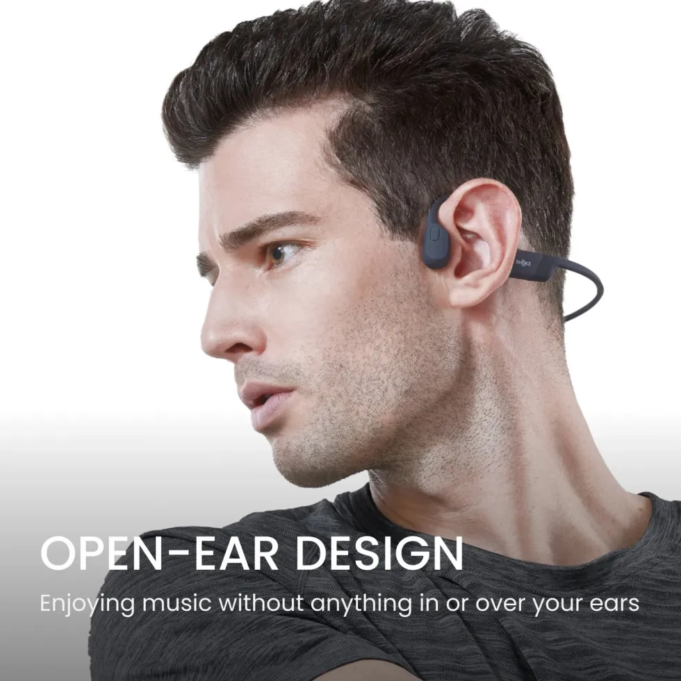 Shokz OpenRun Mini Trådløse hodetelefoner med USB-C