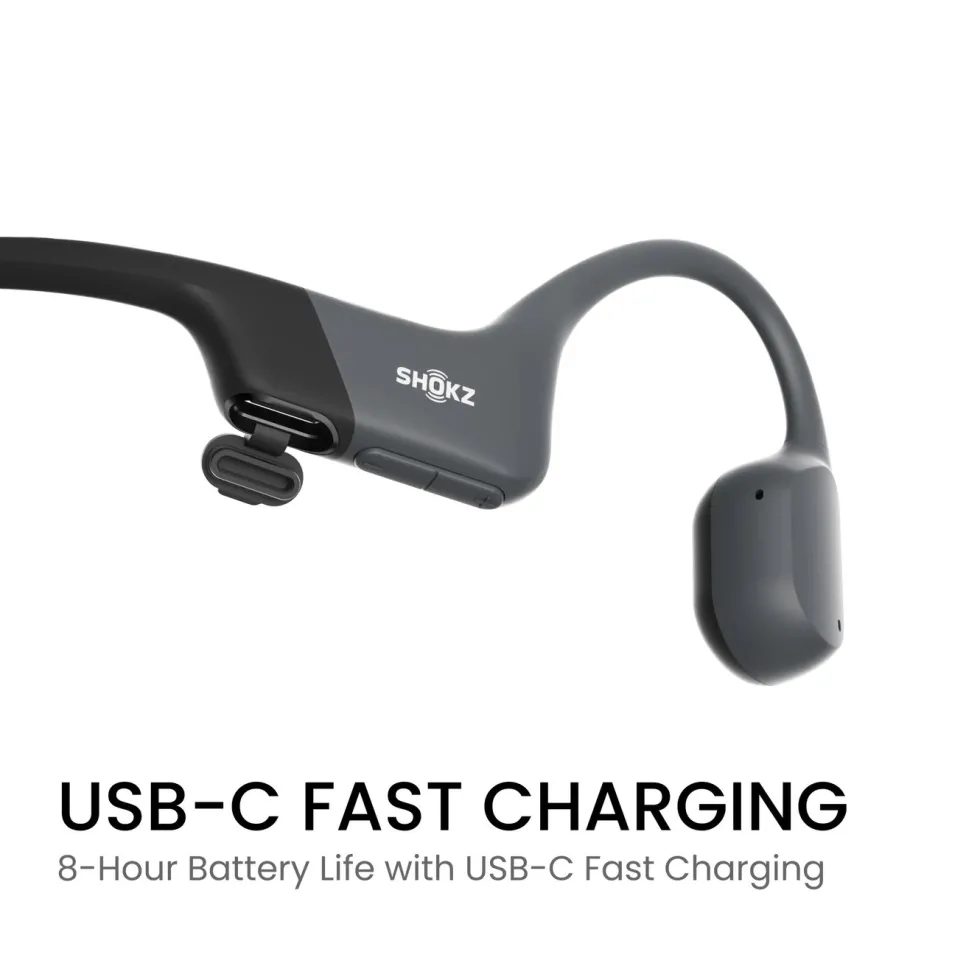 Shokz OpenRun Mini Trådløse hodetelefoner med USB-C
