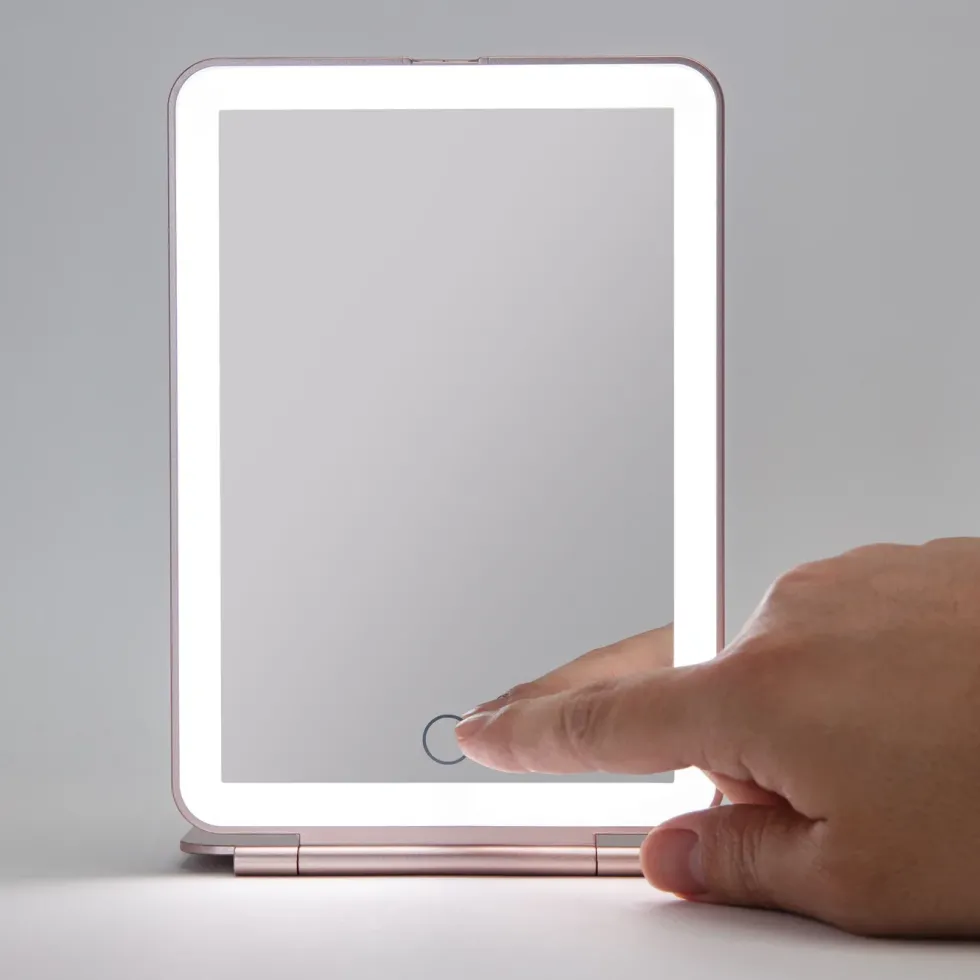 Sminkespeil med LED-belysning