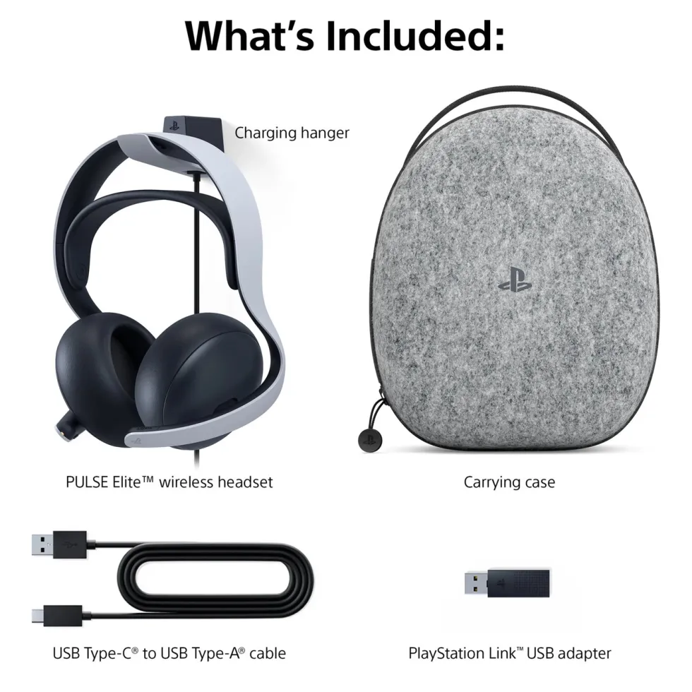 Sony PlayStation® PULSE Elite™ Trådløst headset
