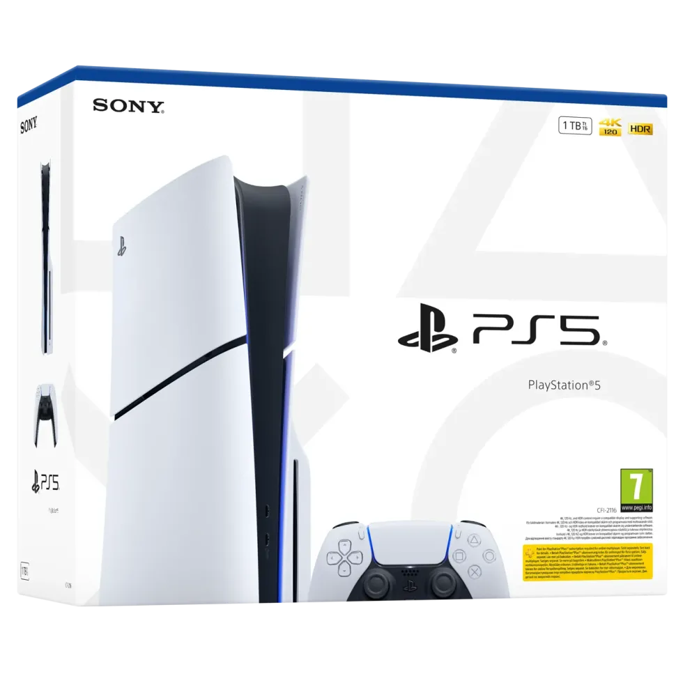 Sony PlayStation 5 Slim Standard Edition (E-chassis) 1 TB
