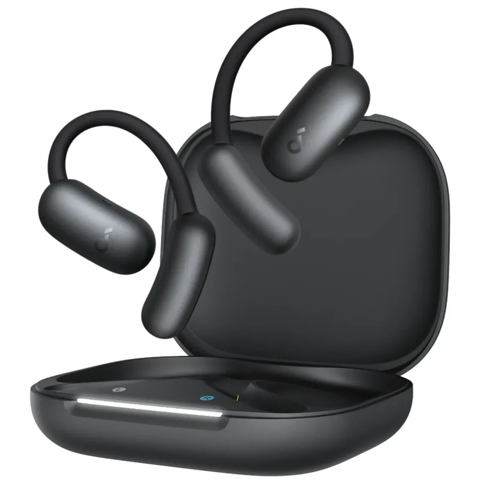 Soundcore AeroFit 2 Open-Ear-hodetelefoner Svart