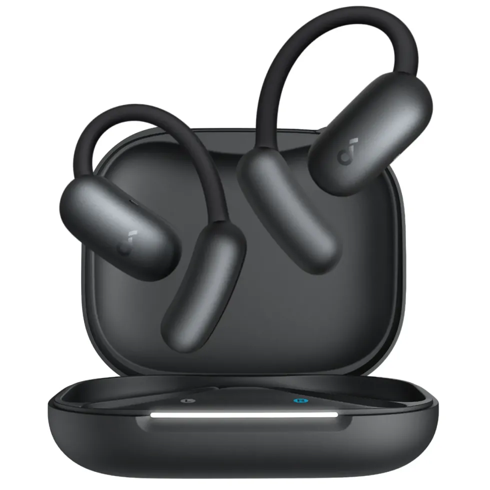Soundcore AeroFit 2 Open-Ear-hodetelefoner Svart