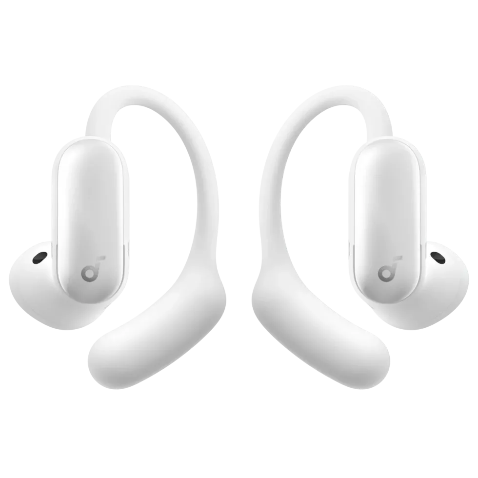 Soundcore AeroFit 2 Pro open ear-hodetelefoner med støyreduksjon Hvit