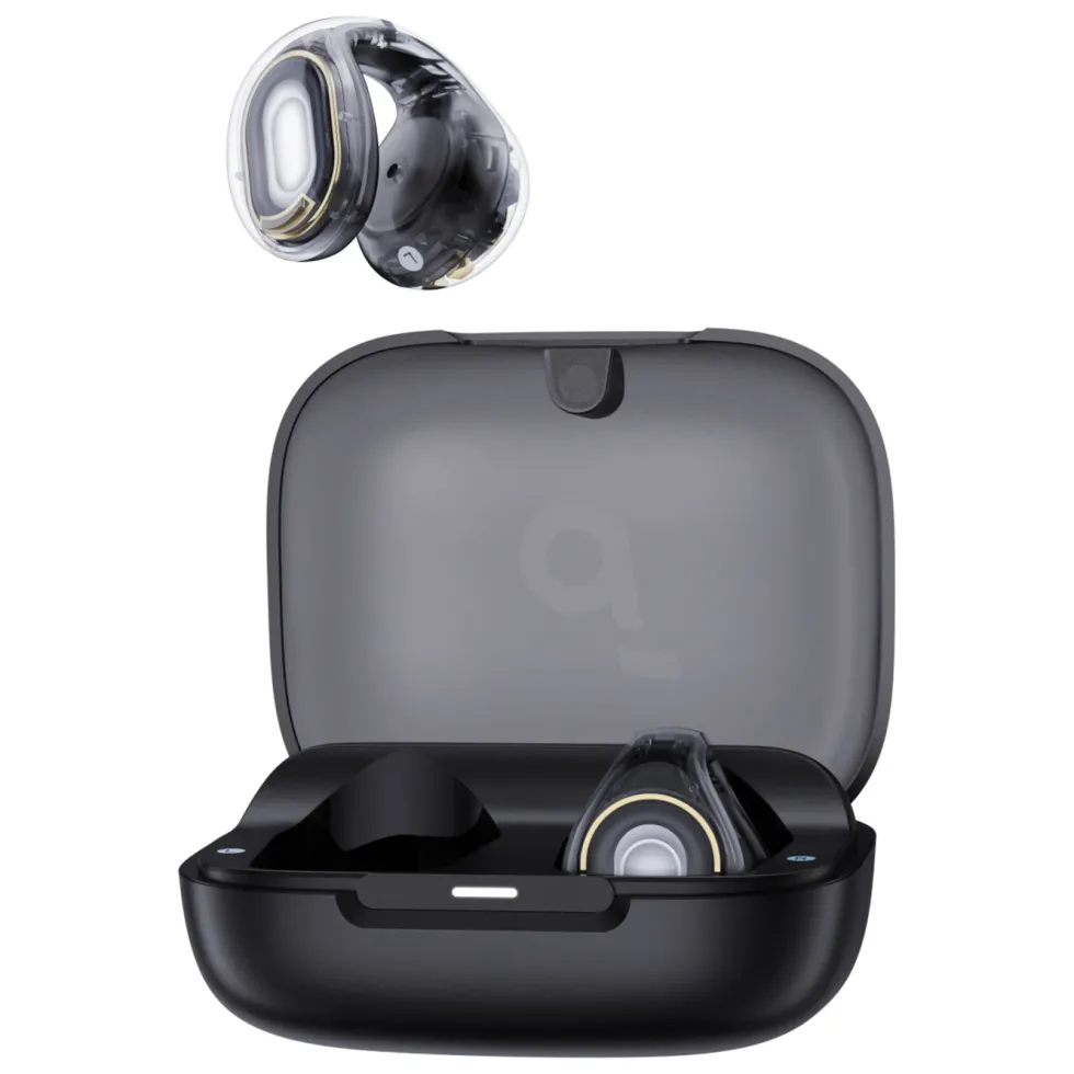 Soundcore C30i open ear-hodetelefoner med clip-on-design Svart