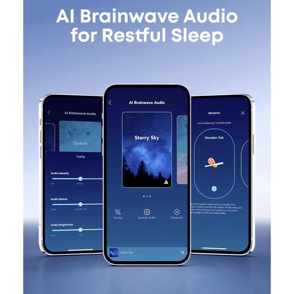 Soundcore Sleep A30 Sovehodetelefoner grønn